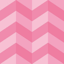 STR50132W Illusion Chevron Hot Fushcia Wallpaper by Ohpopsi