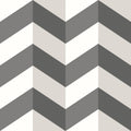 Illusion Chevron Blackboard So Stripey Wallpaper by Ohpopsi