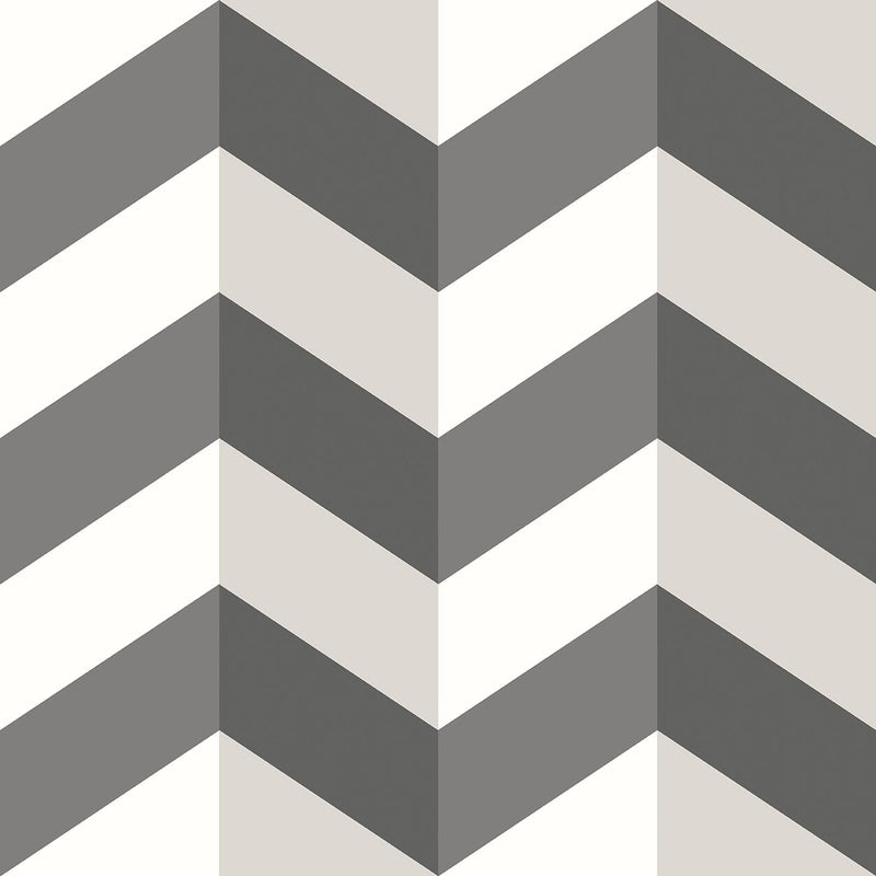 STR50134W Illusion Chevron Blackboard Wallpaper by Ohpopsi