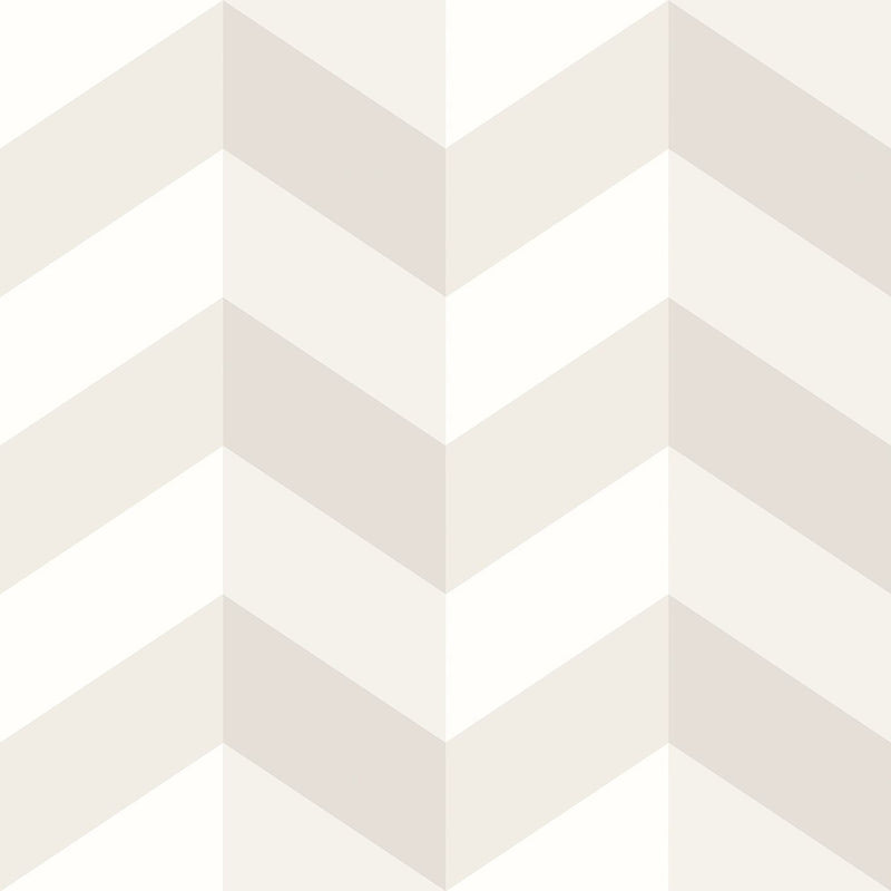 STR50135W Illusion Chevron Coconut Pop Wallpaper by Ohpopsi