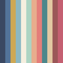 STR50137W Candy Kaleidoscope Lipstick Twist Wallpaper by Ohpopsi