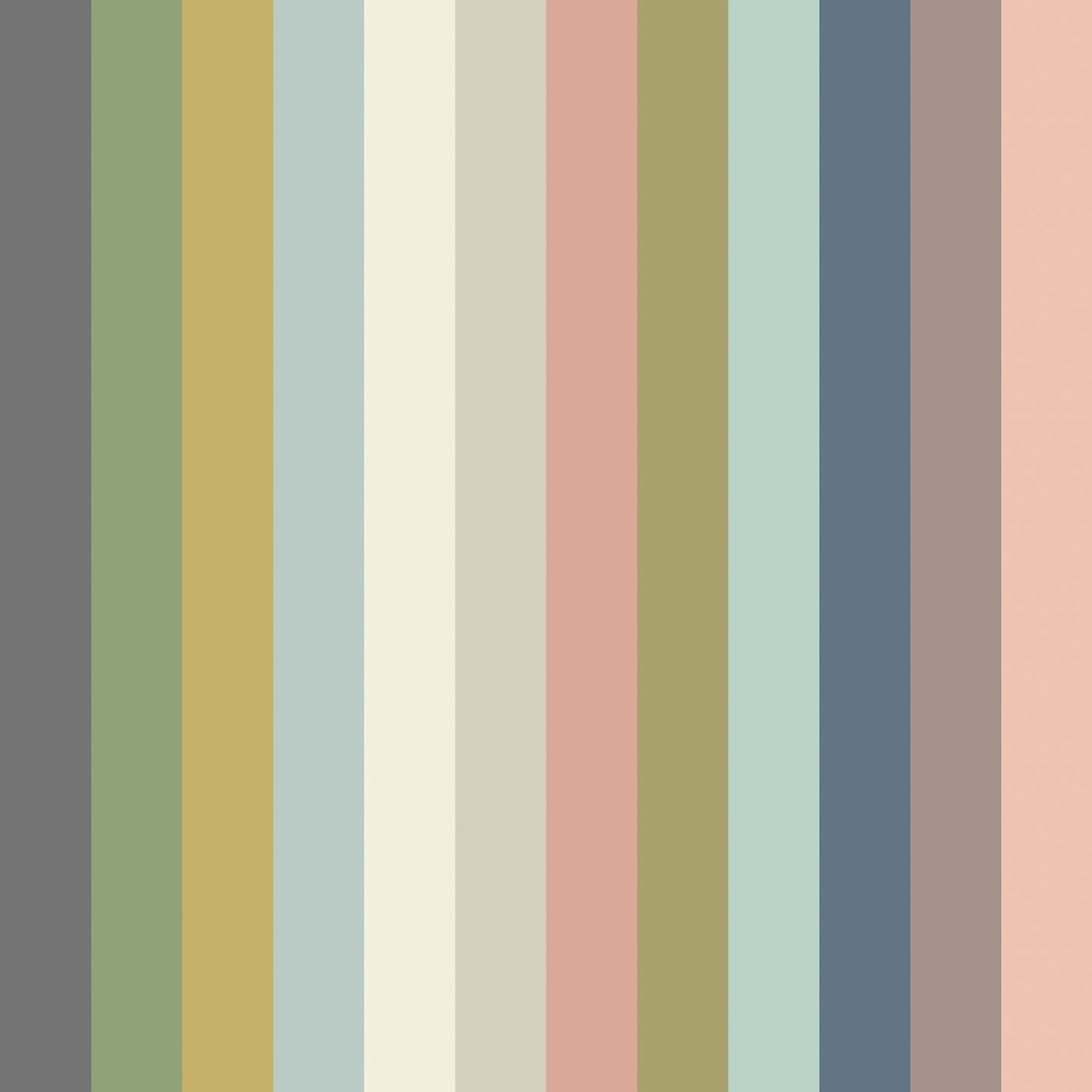 STR50138W Candy Kaleidoscope Earth Twist Wallpaper by Ohpopsi