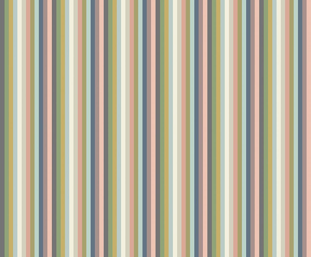 STR50138W Candy Kaleidoscope Earth Twist Wallpaper by Ohpopsi