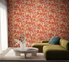 FRA50102W Revive Atomic Orange Wallpaper by Ohpopsi