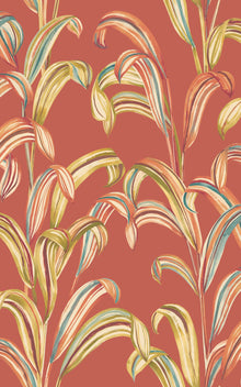 FRA50102W Revive Atomic Orange Wallpaper by Ohpopsi