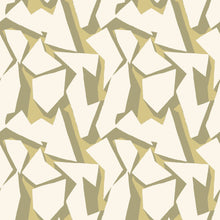 FRA50111W Shatter Olive Oil Wallpaper by Ohpopsi
