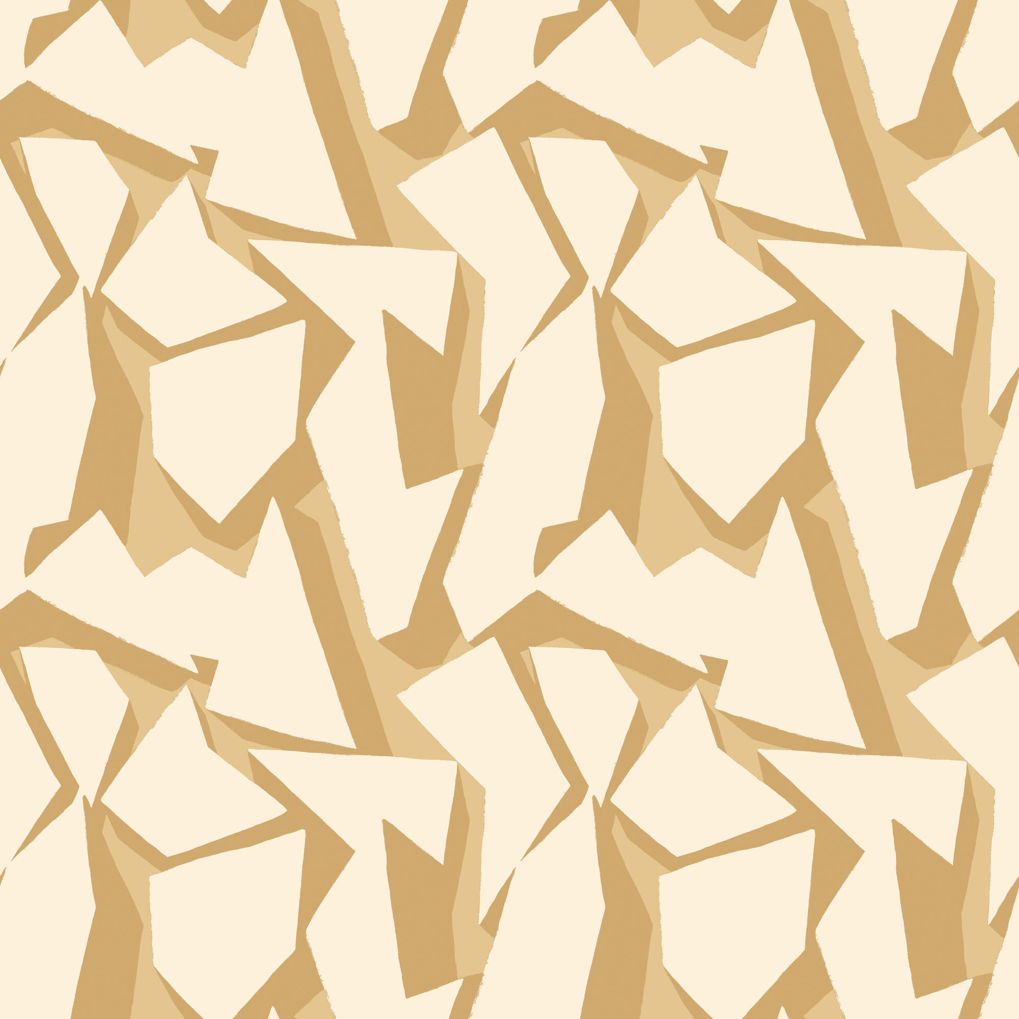 FRA50112W Shatter Ochre Wallpaper by Ohpopsi