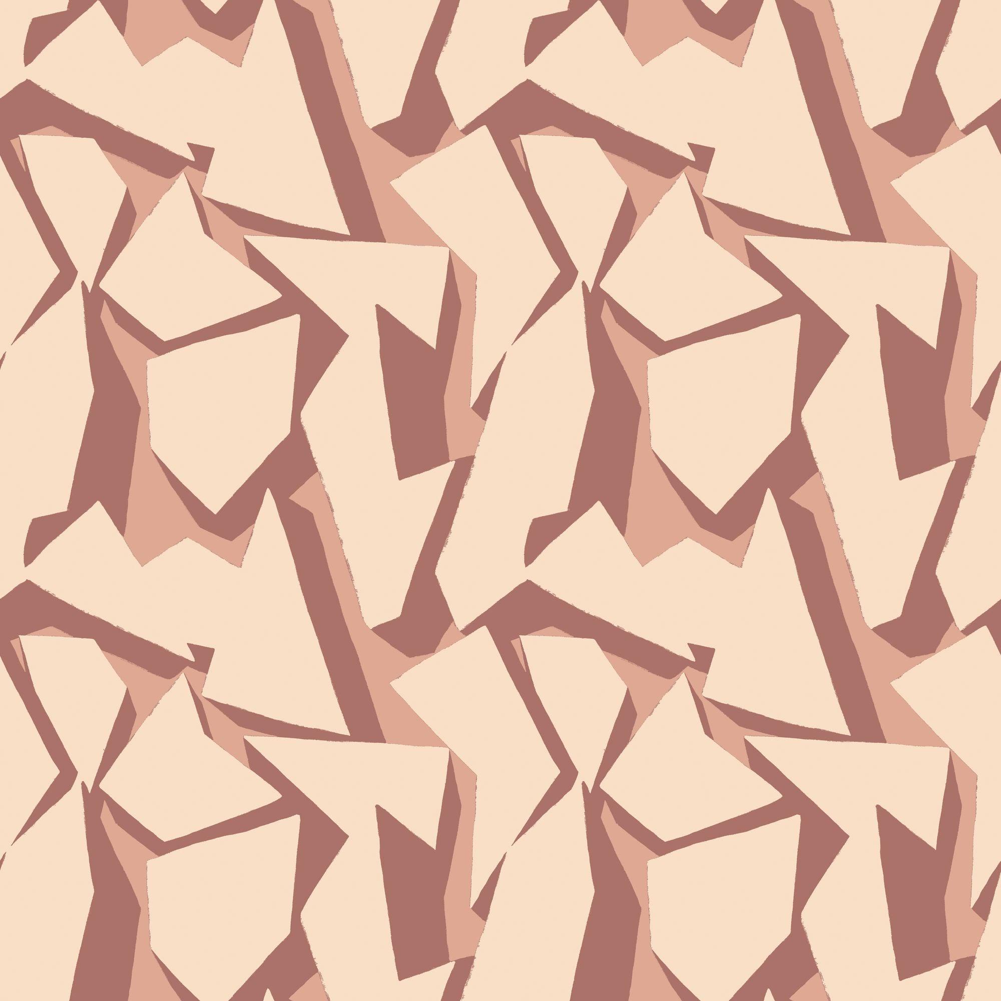 FRA50113W Shatter Pecan Wallpaper by Ohpopsi