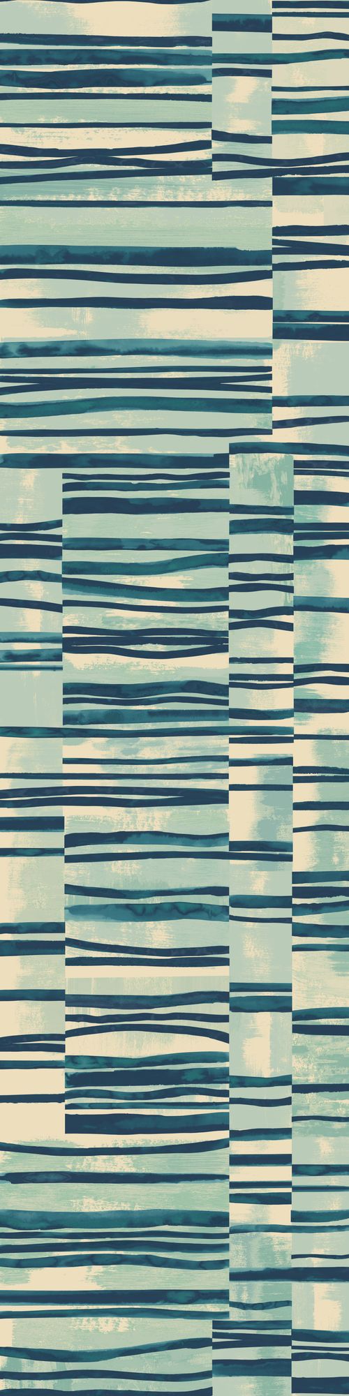 FRA50118W Structures Ocean Wallpaper by Ohpopsi