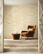 FRA50120W Structures Butter Wallpaper by Ohpopsi