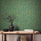 FRA50136W Stipple Jade Mix Wallpaper by Ohpopsi