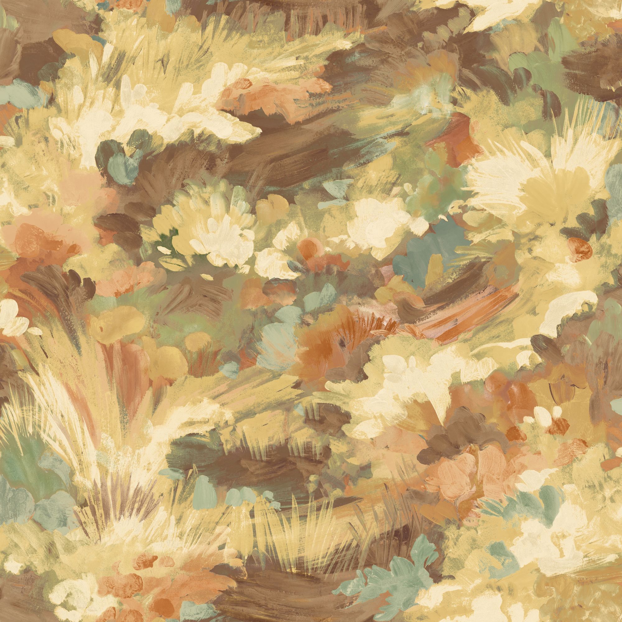 FRA50142W Awaken Chestnut Wallpaper by Ohpopsi