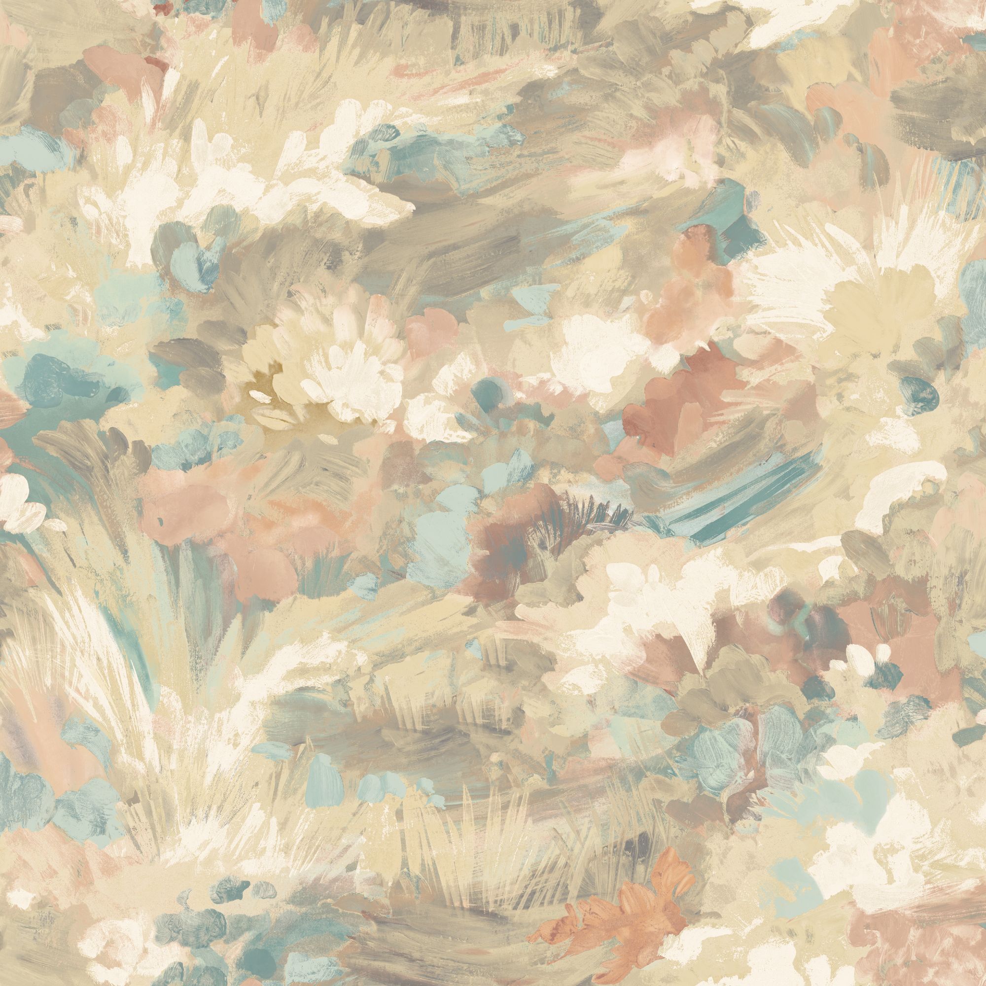FRA50143W Awaken Warm Parchment Wallpaper by Ohpopsi