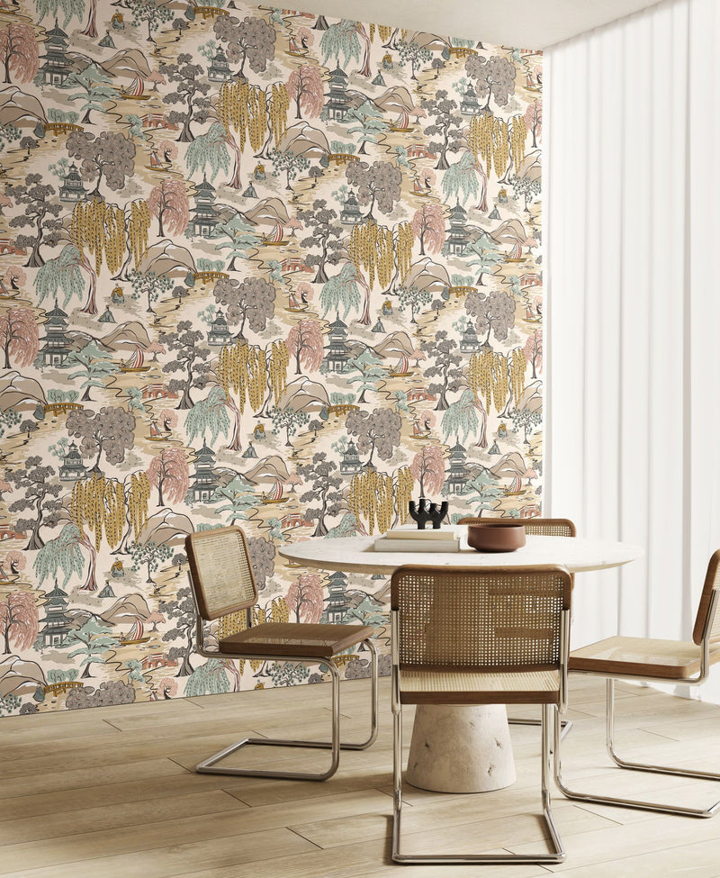 HAN50101W Oka Perfect Almond Wallpaper by Ohpopsi