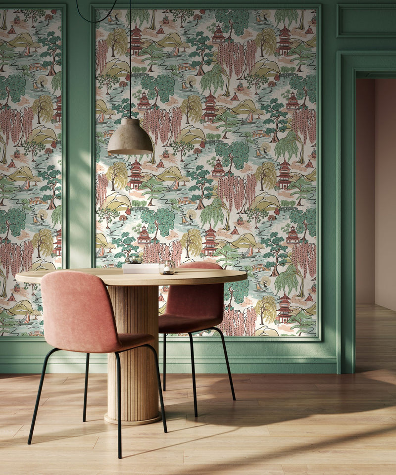 HAN50104W Oka Blossom Wallpaper by Ohpopsi