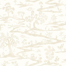 HAN50107W Kaiwa Lace White Wallpaper by Ohpopsi