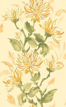 HAN50126W Kiku Sunrise Wallpaper by Ohpopsi