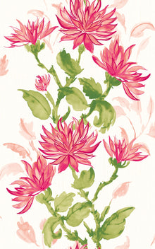 HAN50130W Kiku Cerise Wallpaper by Ohpopsi