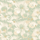 HAN50143W Suiren Misty Mint Wallpaper by Ohpopsi