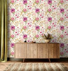 HAN50148W Saku Vintage Plum Wallpaper by Ohpopsi