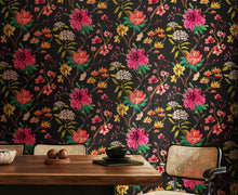 HAN50150W Saku Midnight Twist Wallpaper by Ohpopsi