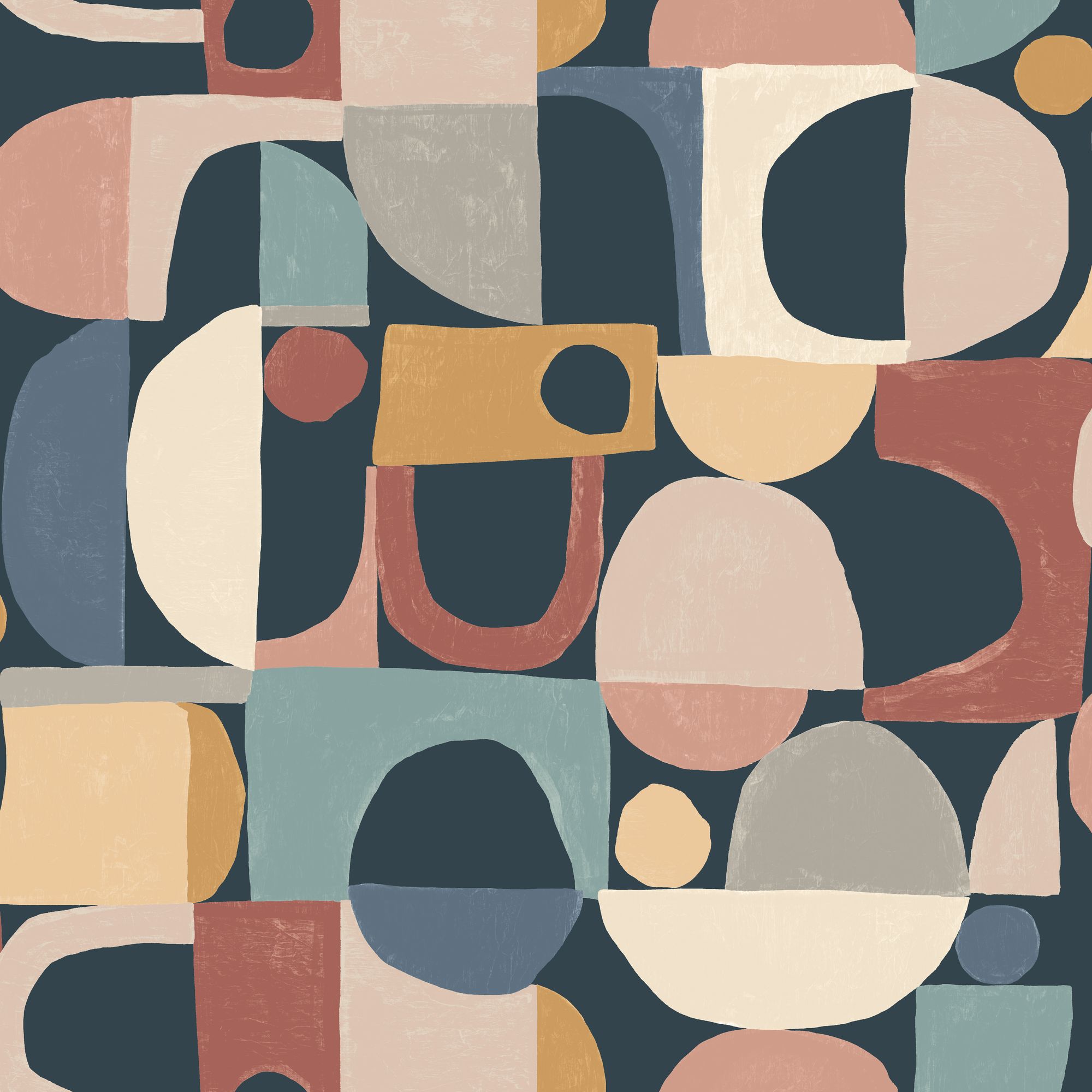 REV50111W Configure Smoke Blush Wallpaper by Ohpopsi
