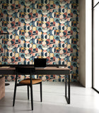 REV50111W Configure Smoke Blush Wallpaper by Ohpopsi