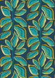 Foli Midnight Teal Revive Wallpaper by Ohpopsi