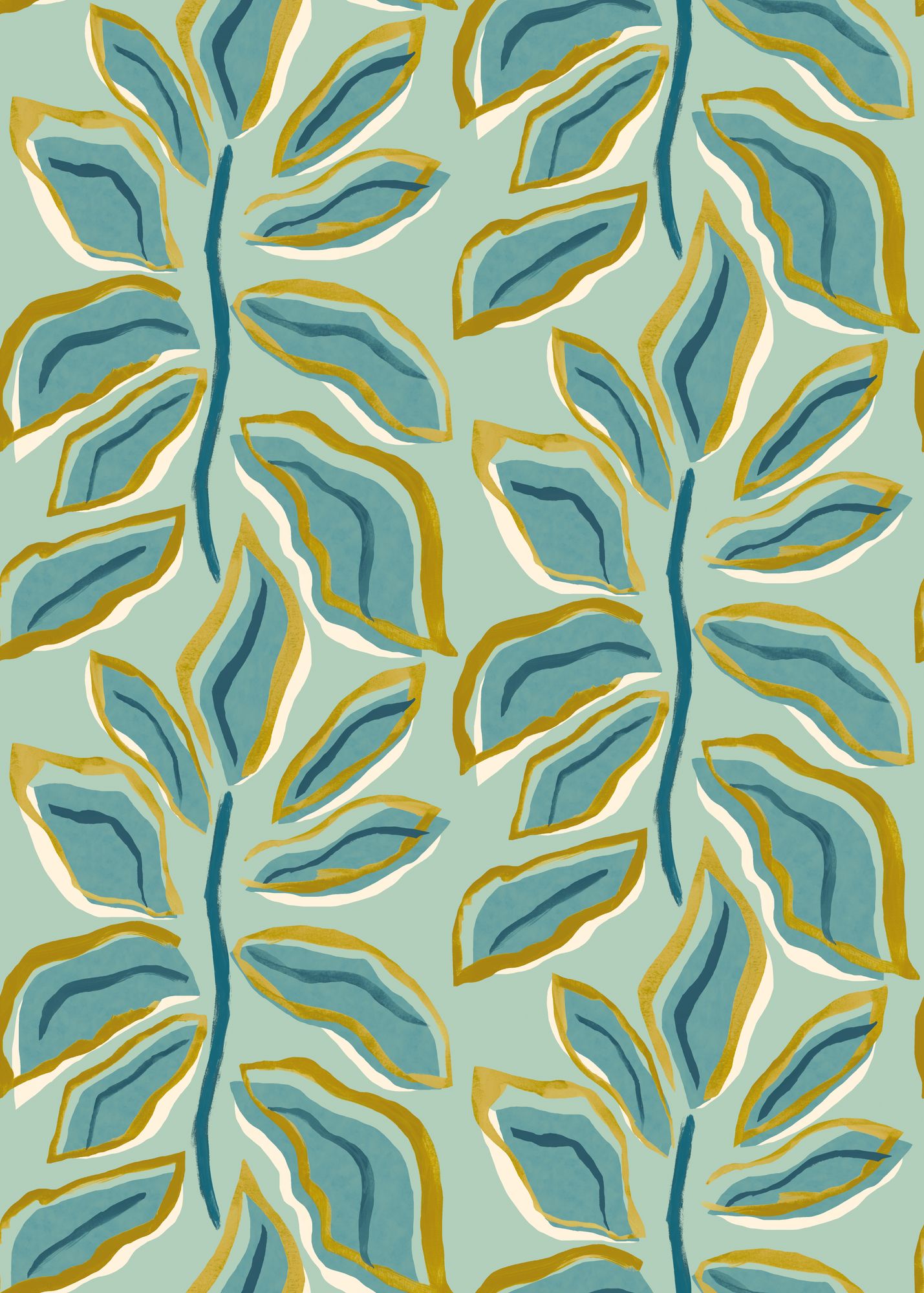 REV50122W Foli Seaglass Wallpaper by Ohpopsi