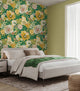 Poppies + Pansies Forest Grove Revive Wallpaper by Ohpopsi