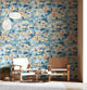 Amalfi Stoneware Blue Revive Wallpaper by Ohpopsi