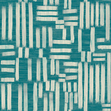 REV50143W Interlace Teal Wallpaper by Ohpopsi