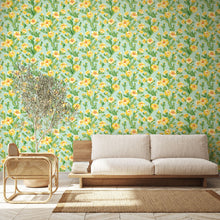 REV50159W Cactus Bloom Sunshine Wallpaper by Ohpopsi