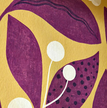 GRA50132W Berry Dot Mulberry Wallpaper by Ohpopsi