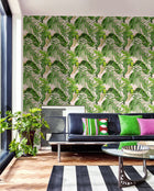 WLD53103W Palmera Verdant Verdant Wallpaper by Ohpopsi