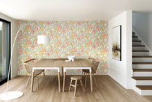 LBK50108W Pomegranate Trail Parchment Wallpaper by Ohpopsi