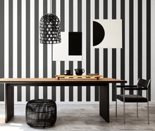LBK50123W Bloc Stripe Midnight Wallpaper by Ohpopsi