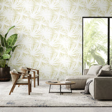 LBK50146W Palm Silhouette Moss Wallpaper by Ohpopsi