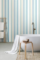 LBK50161W Multi Stripe Wild Water Wallpaper by Ohpopsi