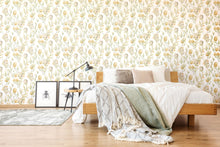 LBK50101W Pomegranate Trail Linen Mix Wallpaper by Ohpopsi