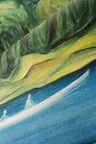 Riva Blue Sunset Ombre Mural by Arte