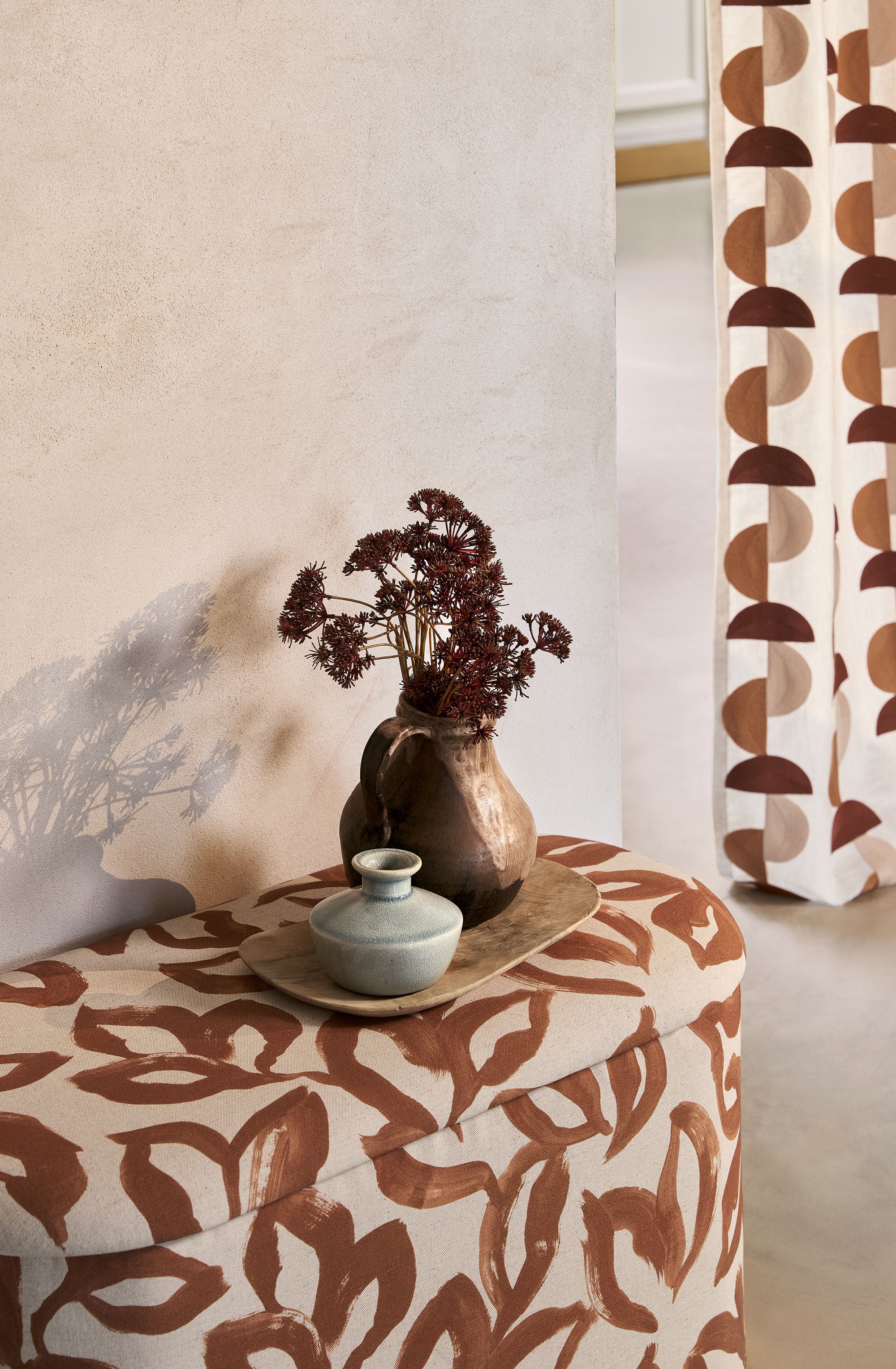 Omri Zaria Fabric by Villa Nova