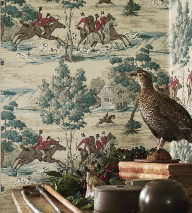 Tally Ho One Sixty Wallpaper By Sanderson