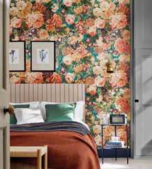 Very Rose And Peony One Sixty Wallpaper By Sanderson