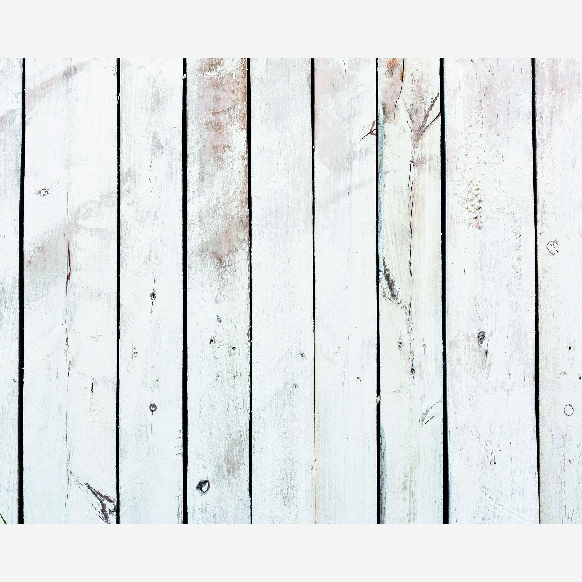 MUR440M Limewash Wood White Mural Medium by Origin Murals
