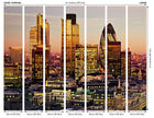 MUR448L London Neutral Mural Large by Origin Murals