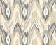 Watercolour Ikat Stone And Linen Mural (Medium) by Origin Murals