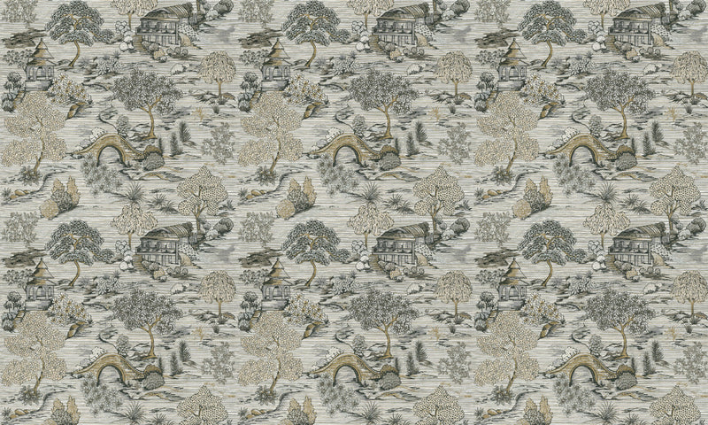54500 Gardens of Okayama Osmanthus Wallpaper By Arte