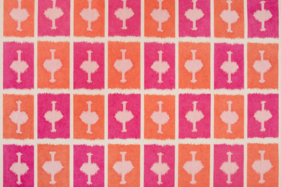 Ozone Fuchsia Wallpaper by Christopher Farr Cloth
