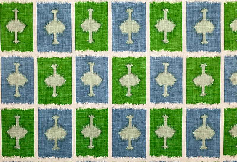 Ozone Green fabric by Christopher Farr Cloth